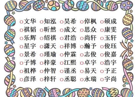 男名女用|怎么取好一个名字？